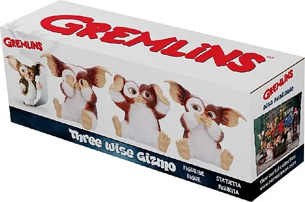 GREMLINS FIGURES 3-PACK THREE WISE GIZMO 8 CM